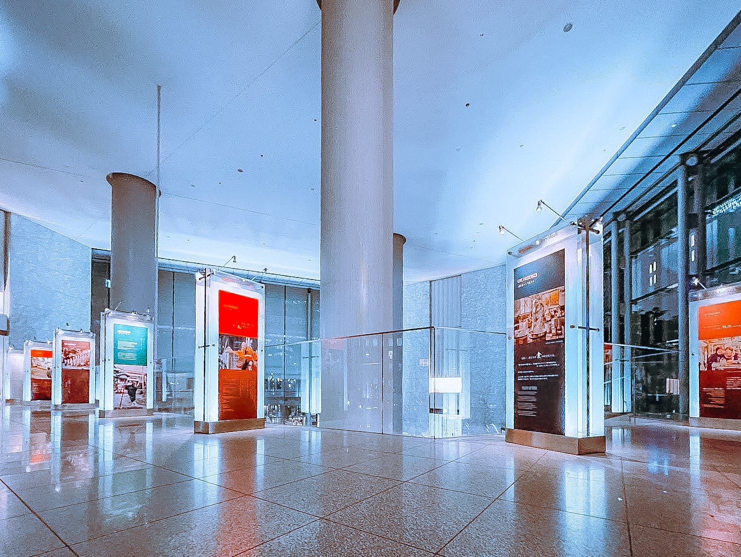 共同通信社 汐留本社 ギャラリーウォーク 展示会場